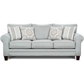 Sofa in Grande Mist Performance Fabric